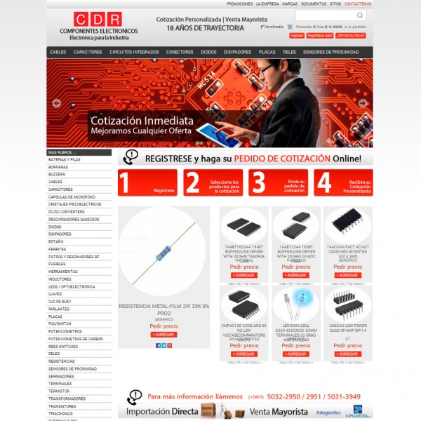 CDR - Componentes Electrónicos