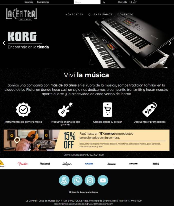 La Central Casa de Música 