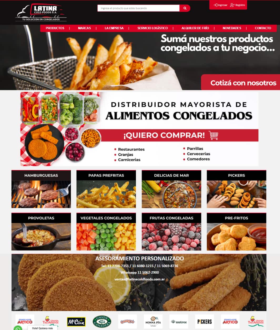 Latina Cold Foods S.A.