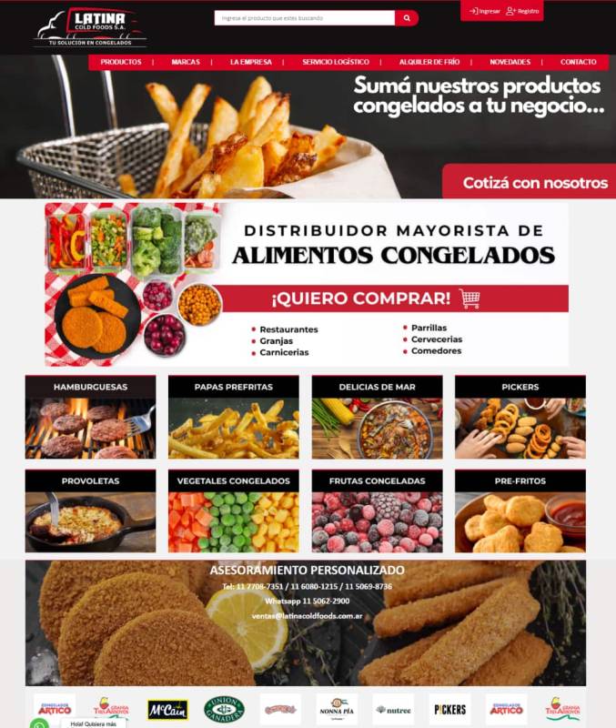 Latina Cold Foods S.A.