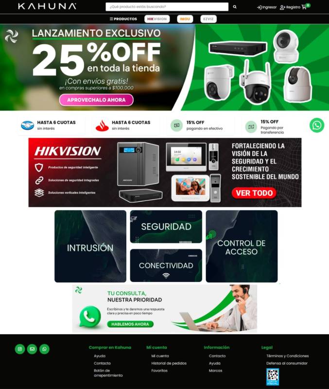 Proyecto Tienda online Minorista Kahuna Seguridad