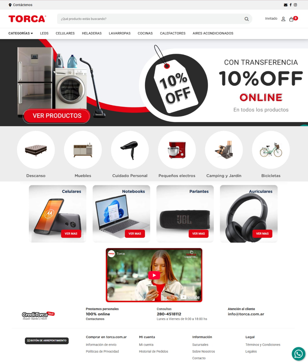 Rediseño eCommerce - Torca - Artículos para el hogar
