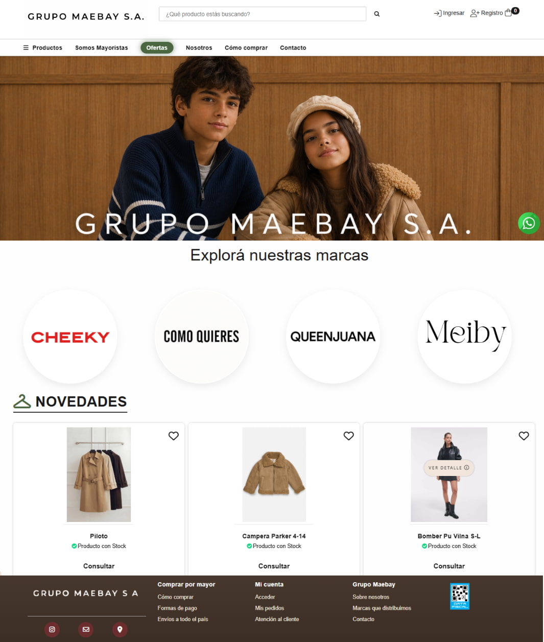 Gestor de pedidos para distribuidor – Grupo Maebay