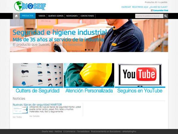 Bioseif eCommerce Mayorista